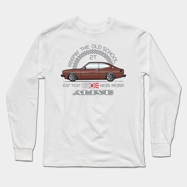 brown Long Sleeve T-Shirt by JRCustoms44